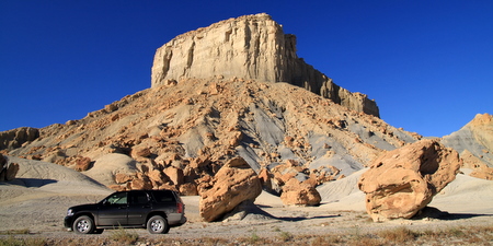 Sur une piste près de Nipple Bench, Glen Canyon National Recreation Area, Utah